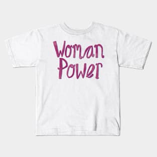 Woman power Kids T-Shirt